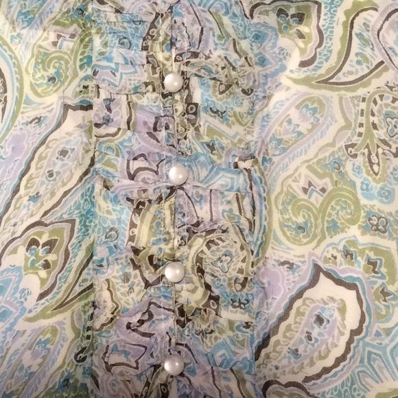 Worthington silk blouse - Picture 3 of 8